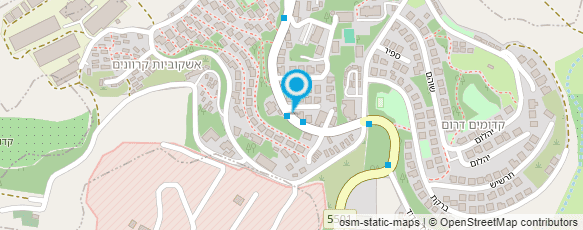 מפת הגעה אל מכון כת"ר