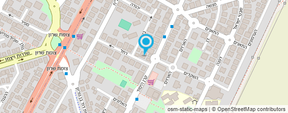 מפת הגעה אל שטרן מנחם