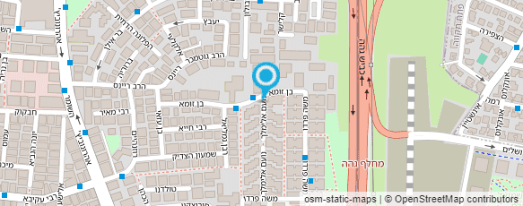 מפת הגעה אל אהל שרה - בית מרים