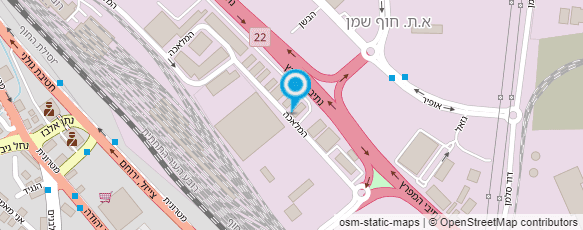 מפת הגעה אל סקלה בית מלאכה לעיבוד שבבי