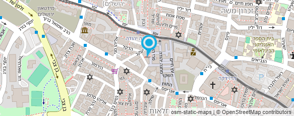 מפת הגעה אל אטליז זקן אביעזר