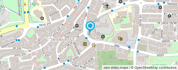 מפת הגעה אל גלס דוד