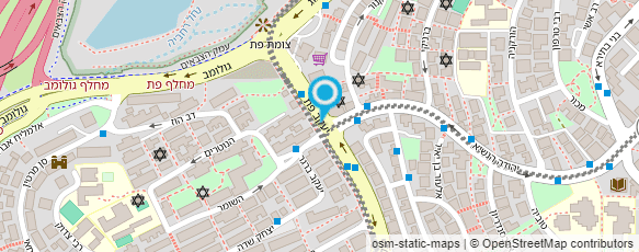 מפת הגעה אל שבח האבא של הפלאפל והשווארמה