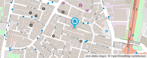 מפת הגעה אל גולומבק משה אהרון