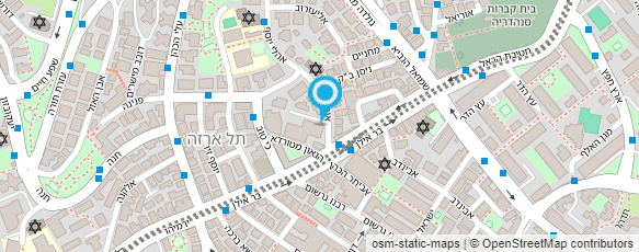 מפת הגעה אל כריכית ברוכיאן משה בע"מ