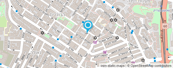 מפת הגעה אל צרכנית אליהו