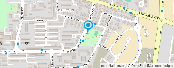 מפת הגעה אל קיוסק אסולין חנה