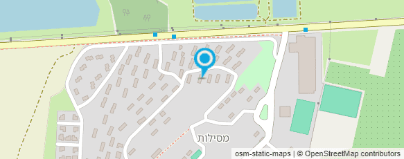 מפת הגעה אל נופש כפרי מסילות