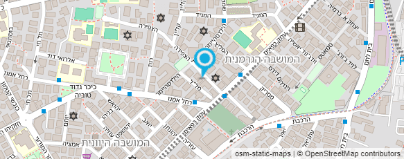 מפת הגעה אל גלרית ארטספייס