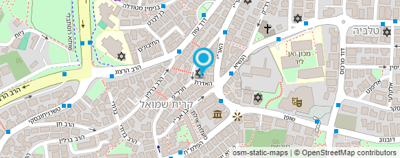 מפת הגעה אל סלונים רבקה - ייעוץ ורישום