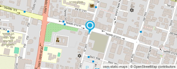 מפת הגעה אל העמותה למען הקשיש