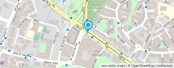 מפת הגעה אל ד.ג.ש. בודי פרטס