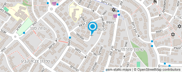 מפת הגעה אל "אמונה" מעון יום