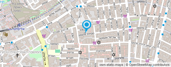 מפת הגעה אל אמי וישראל בגדי יצוג ועבודה בע"מ