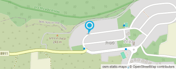 מפת הגעה אל נוף ים - אירוח כפרי