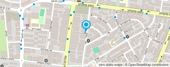 מפת הגעה אל מוסקוביץ רפי