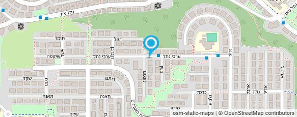 מפת הגעה אל גני מונטסורי