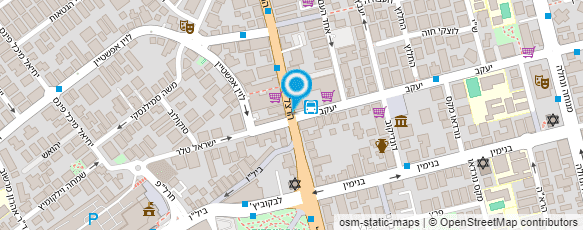 מפת הגעה אל ליז-בגדי ים וחוף