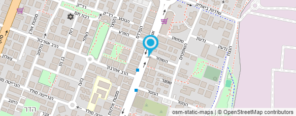 מפת הגעה אל גיטלמן לורה-סטודיו יופי וטיפוח