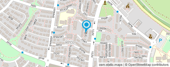 מפת הגעה אל דורית קוסמטיקה פרא רפואית