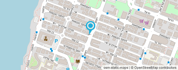 מפת הגעה אל בית מאפה רוני