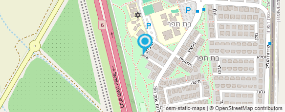 מפת הגעה אל מעון נעמ"ת