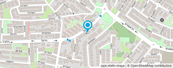 מפת הגעה אל מעון נעמ"ת - הדקל