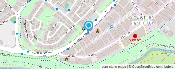 מפת הגעה אל שמיר יחיאל