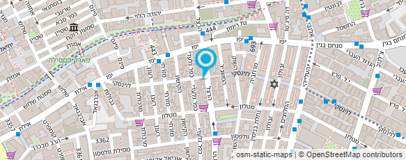 מפת הגעה אל צבי יוניצ'מן