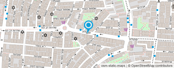 מפת הגעה אל ד"ר בורוכוב ברוך