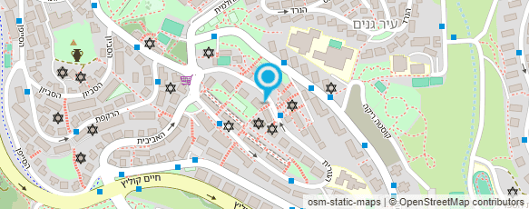 מפת הגעה אל מינימרקט רבני יוסף