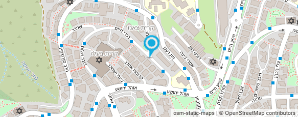 מפת הגעה אל ד"ר ברש אגון