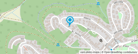 מפת הגעה אל חורשת פאר - מרגוע לקשיש