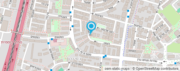 מפת הגעה אל מוסך התחיה חולון מפת הגעה אל מוסך התחיה חולון