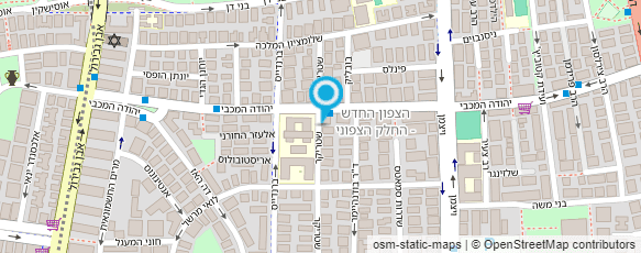 מפת הגעה אל עו"ד ענת ויצמן