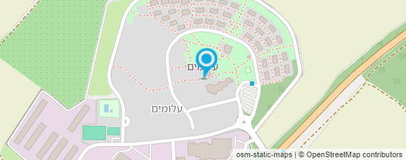 מפת הגעה אל מוסך קיבוץ עלומים