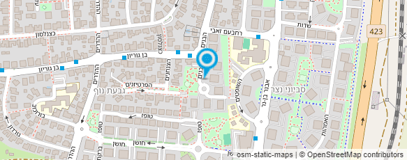 מפת הגעה אל עופר את משה הרוש