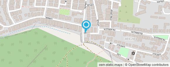 מפת הגעה אל גן השיטה