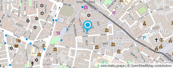 מפת הגעה אל עו"ד צור יהודה