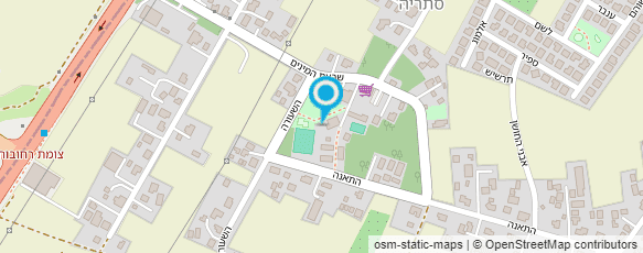 מפת הגעה אל שירותי בריאות כללית