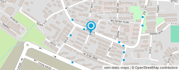 מפת הגעה אל מרכז הבשרים והקפואים