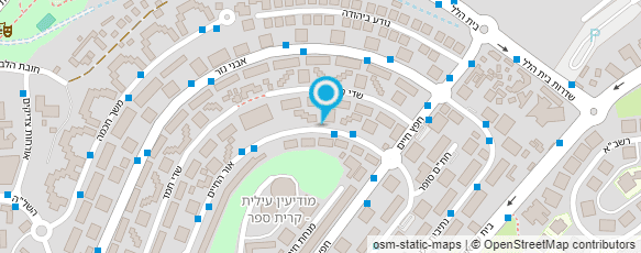 מפת הגעה אל שירותי בריאות כללית-מרפאת אור החיים