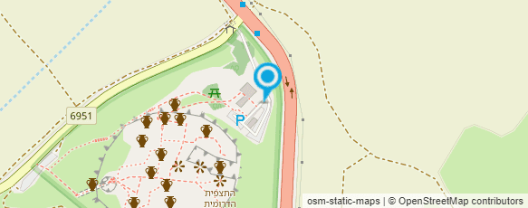 מפת הגעה אל גן לאומי מגידו