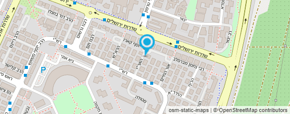 מפת הגעה אל שירותי בריאות כללית