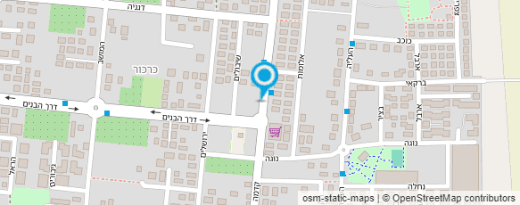 מפת הגעה אל שופרסל שלי