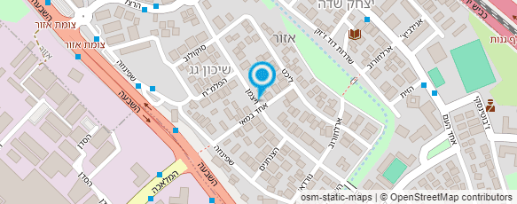 מפת הגעה אל אליוביץ אריה