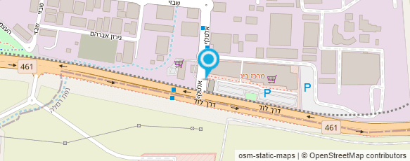 מפת הגעה אל מוניות העיר