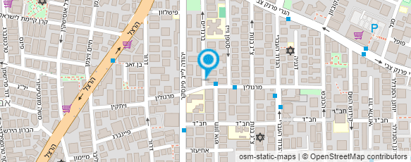 מפת הגעה אל מרכז לתפקודי ראייה