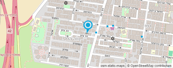 מפת הגעה אל הגן של אורנה מפת הגעה אל הגן של אורנה