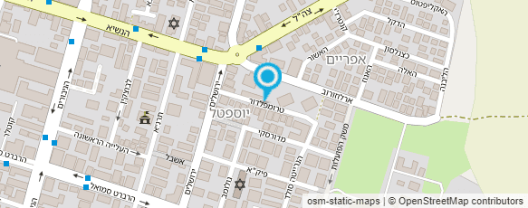 מפת הגעה אל גן חב"ד